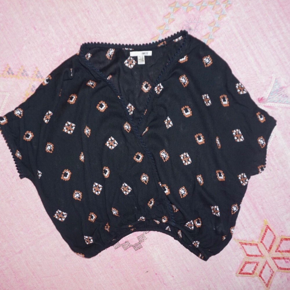 Amuse society boho top XS